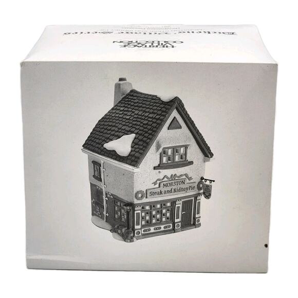Dept 56 Morston Steak and Kidney Pie Dickens Village VTG 1995 Original Open Box - Picture 16 of 16